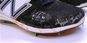 Miguel Cabrera Game Worn Autographed 2015 New Balance Cleats