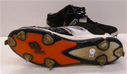 Miguel Cabrera Game Worn Autographed 2015 New Balance Cleats