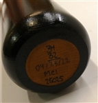 Miguel Cabrera Autographed 3000th Hit Date Produced SAM Bat
