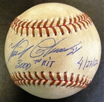 Miguel Cabrera 3000th Hit Autographed Game Ready Baseball
