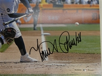 Miguel Cabrera Autographed 16x20 - 3000th Hit Ball in Air