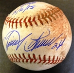 Miguel Cabrera Autographed Game Used Ball - 400th HR Game