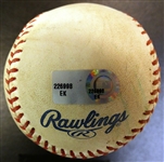 Miguel Cabrera Autographed Game Used Ball - 290th HR Game