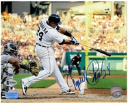 Miguel Cabrera Autographed 8x10 - 2012 Batting