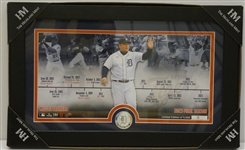 Miguel Cabrera Final Season Career Timeline Silver Coin Pano Photo Mint