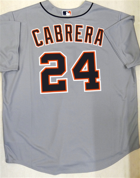Miguel Cabrera XL Road Nike Tigers Jersey