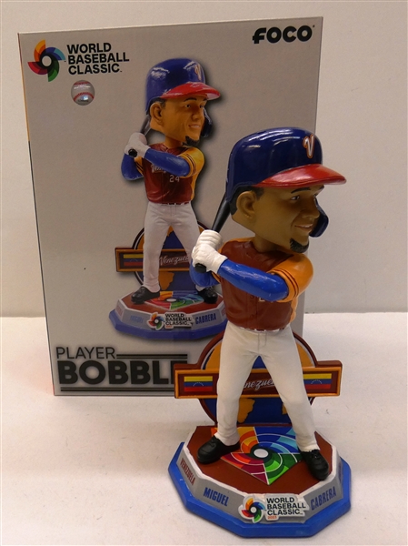 Miguel Cabrera #3/123 FOCO WBC Bobblehead