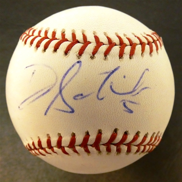 Lot Detail - Dane Sardinha Autographed Baseball