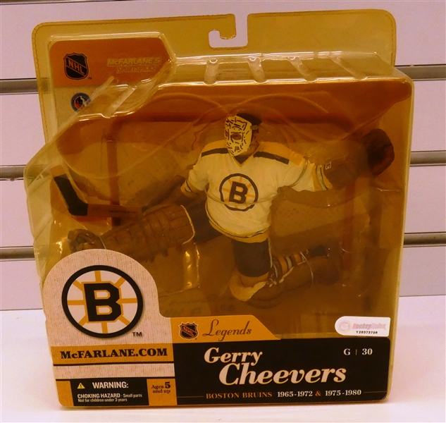 Gerry Cheevers McFarlane Figure