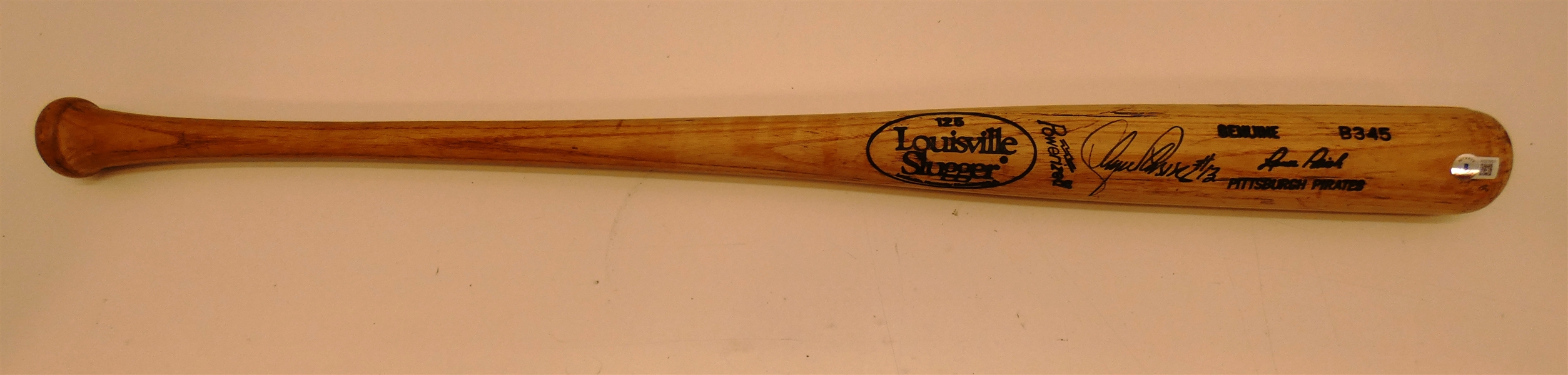 Lance Parrish Game Used Cracked Bat