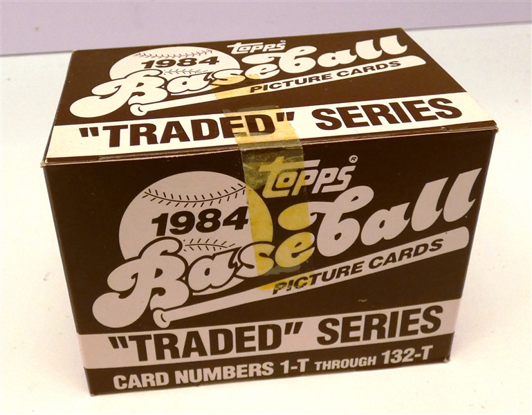 Lot Detail - 1984 Topps Traded Baseball Set