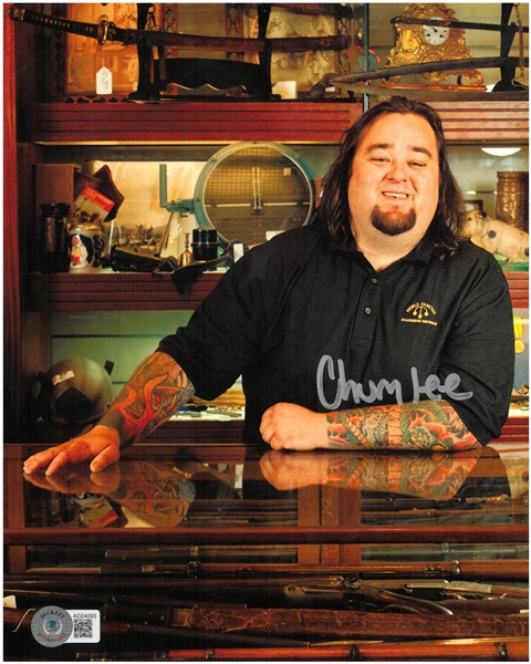 Chumlee Autographed 8x10