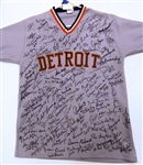 Detroit Tigers Jersey Signed by 115