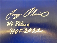 Tony Oliva Autographed Metrodome Seatback