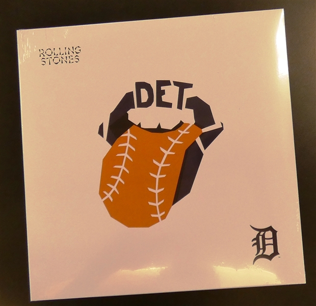 The Rolling Stones Hackney Diamonds Detroit Tigers Color Vinyl LP