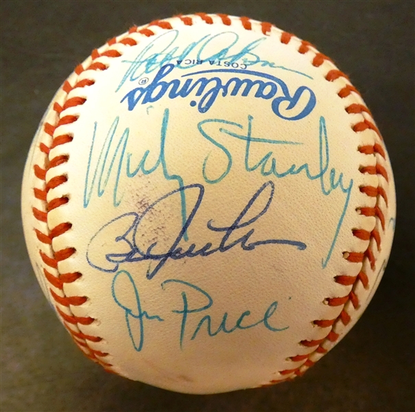 Lot Detail - 1968 Detroit Tigers Team Signed Baseball (24 Signatures)