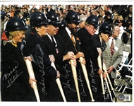 Comerica Park Groundbreaking Photo Signed by Dignitaries