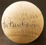 Hal Newhouser Autographed Vintage Baseball