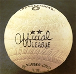 Hal Newhouser Autographed Vintage Baseball