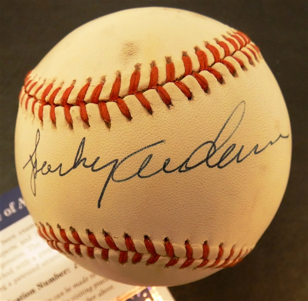 Sparky Anderson Autographed Baseball