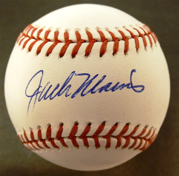 Jack Morris Autographed Baseball