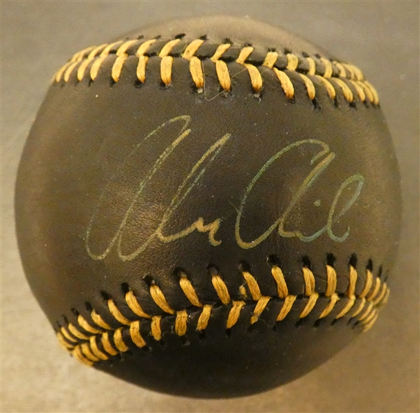 Alex Avila Autographed Black Baseball