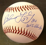 Barbaro Garbey Autographed Baseball