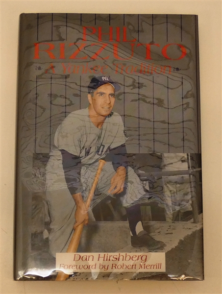 Phil Rizzuto Autographed Book