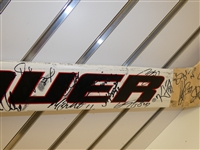 2002/03 Detroit Red Wings Team Signed Cujo Game Used Stick