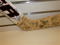 2002/03 Detroit Red Wings Team Signed Cujo Game Used Stick