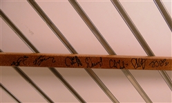 1993/94 Chicago Blackhawks Team Signed Stick