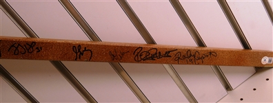 1993/94 Chicago Blackhawks Team Signed Stick