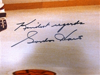 Gordie Howe Autographed 1980 All Star Game 16x20