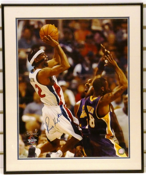 Richard Hamilton Autographed Framed 16x20