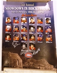 Montreal Canadiens Autographed 18x24 Poster