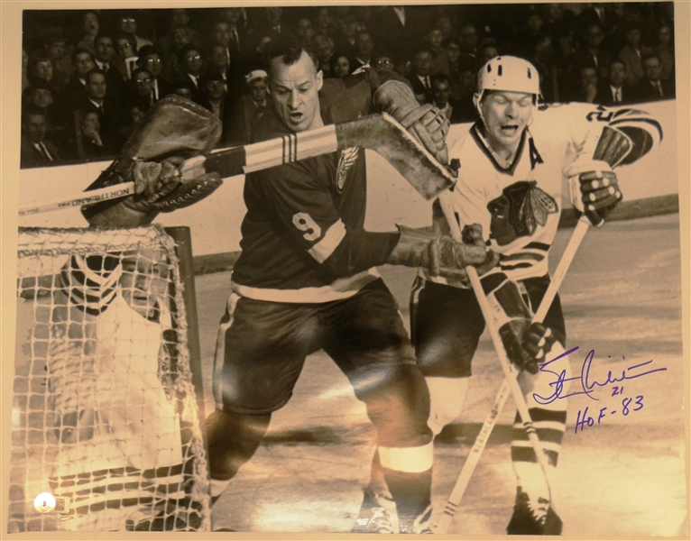 Stan Mikita Autographed 16x20