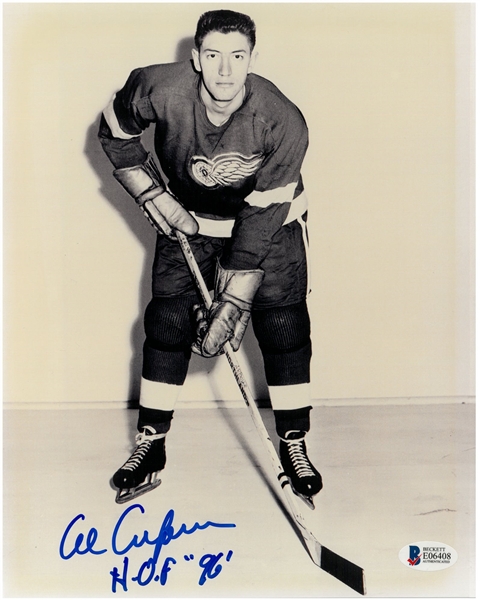 Al Arbour Autographed 8x10