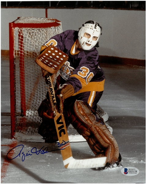 Rogie Vachon Autographed 8x10