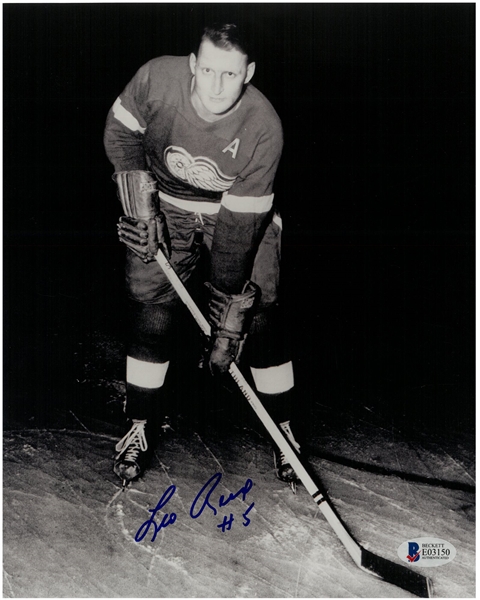 Leo Reise Autographed 8x10