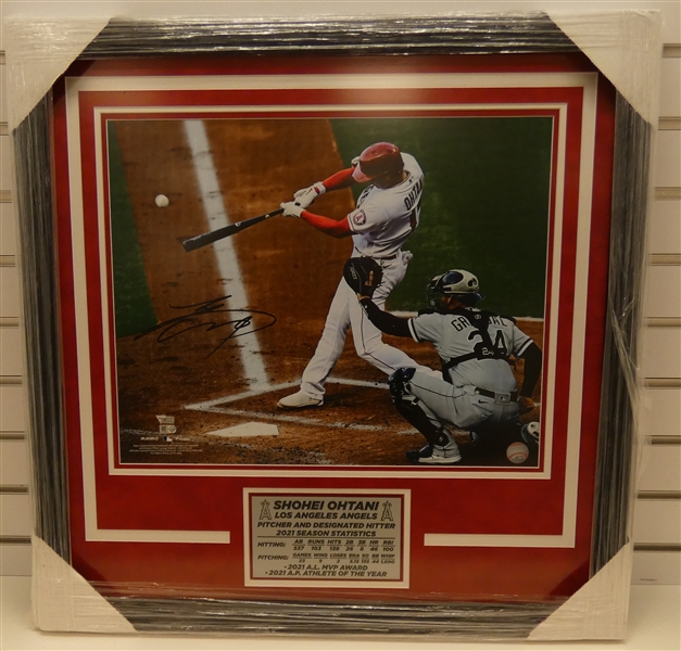 Shohei Ohtani Autographed 16x20 Framed Photo