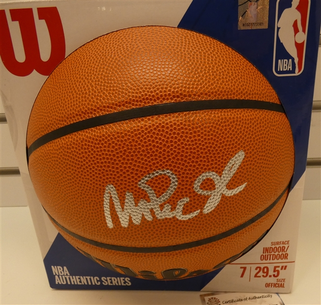 Magic Johnson Autographed Basketball