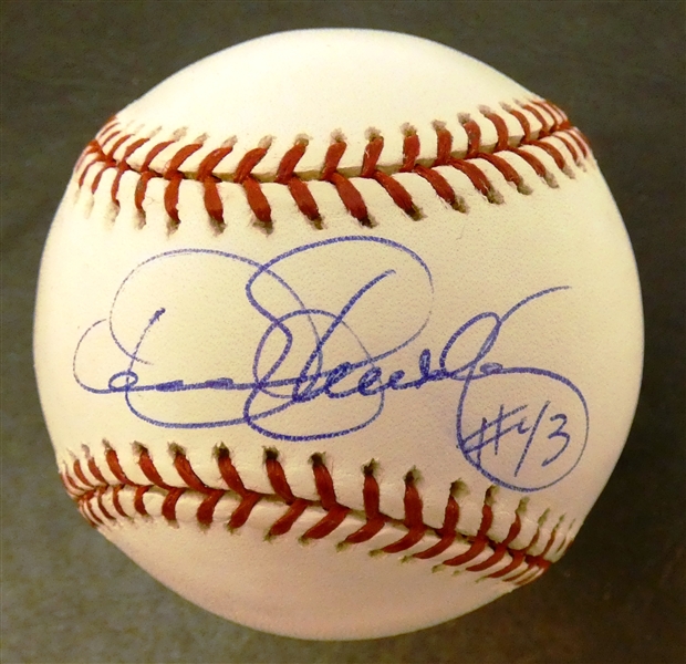 Dennis Eckersley Autographed Baseball