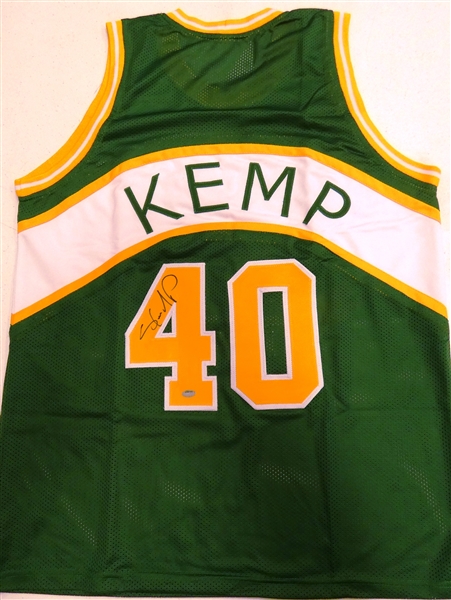 Shawn Kemp Autographed Custom Jersey