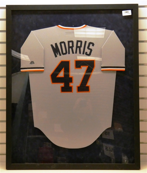 Jack Morris Jersey Retirement Framed Display