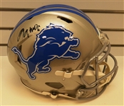 Jameson Williams Autographed Detroit Lions Authentic Helmet