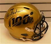 Barry Sanders Autographed NFL 100 Full Size Replica Helmet
