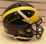 Jim Harbaugh Autographed Authentic Michigan Helmet