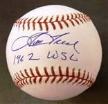 Tom Tresh Autographed Baseball