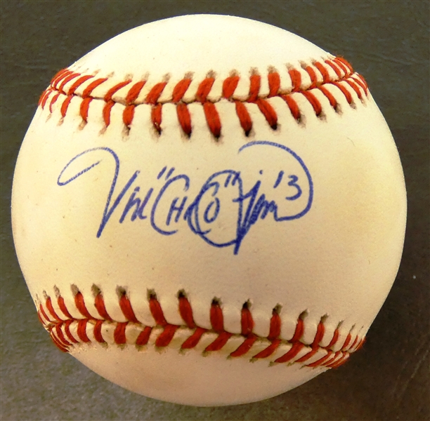 Jose Lind Autographed Baseball