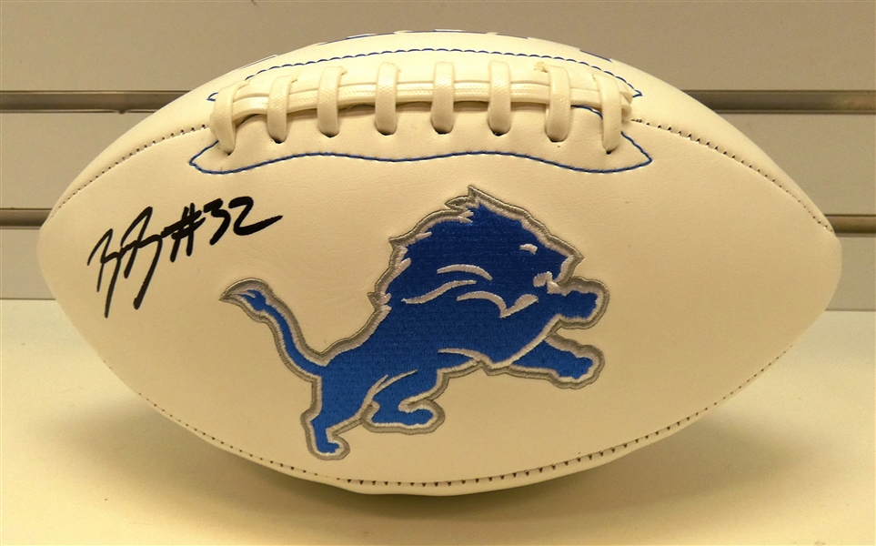 Brian Branch Autographed Detroit Lions Football